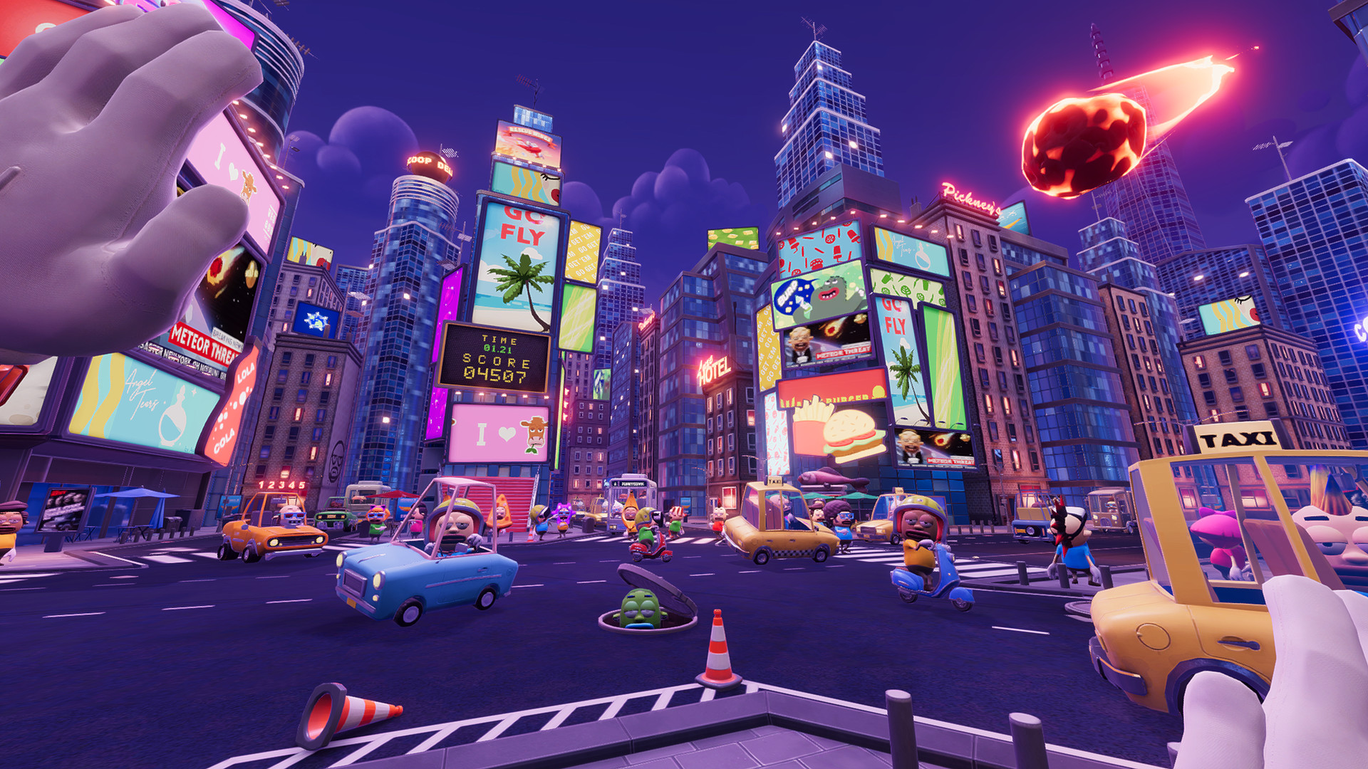 chaotic new york
